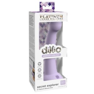 Dillio-Secret Explorer 15,24 cm Violet-Silicon, Ventuza - imagine 4