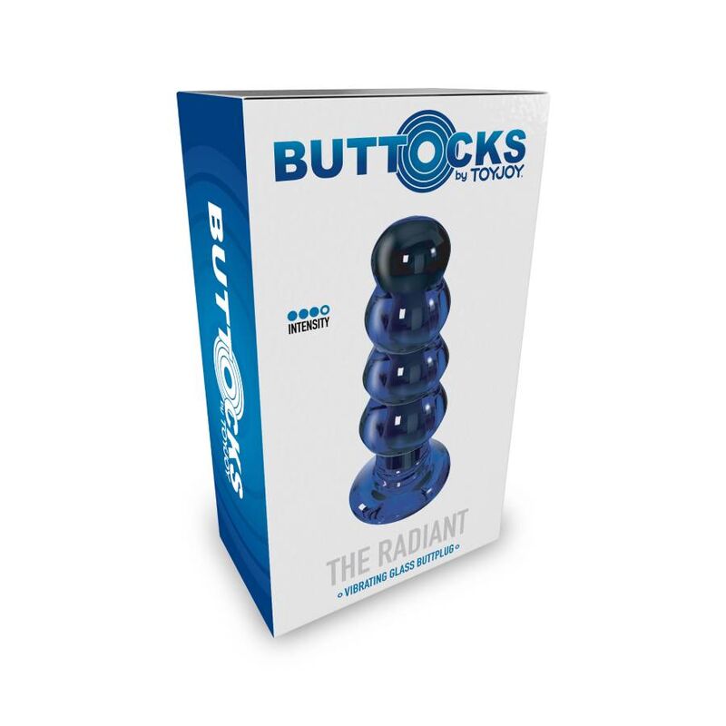 TOYJOY - Buttocks the Radiant Plug Anal din Sticlă cu Vibrații 2 img 134521 d2a57e18051bdfed3445cfed9c99b9e2 1