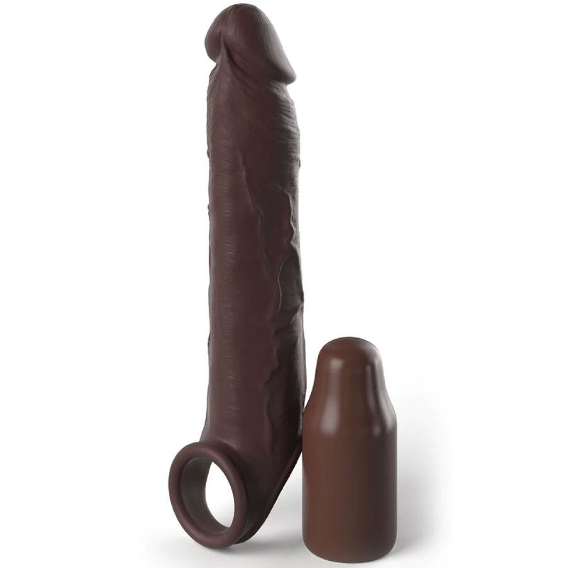 Fantasy X-tensions-Pipedreams Extensie cu Chingă, 17,78 cm 2 Fantasy X-tensions-Pipedreams Extensie cu Chingă, 17,78 cm · Inele & Mansoane Penis