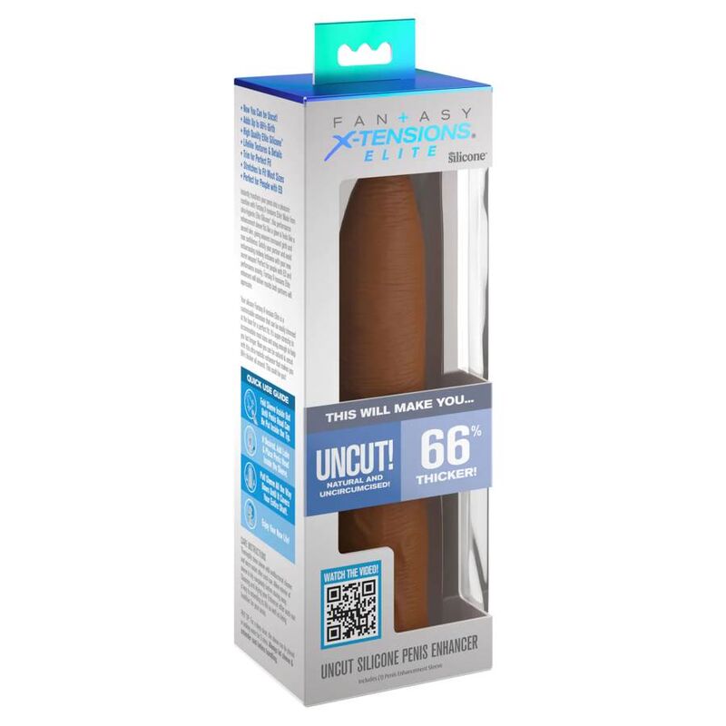 Fantasy X-tensions-Extension Sleeve Uncut 17,78 cm Caramel-Silicon 2 img 134634 e01778d18d1dacdc75a70dcfa0ffdc16 1