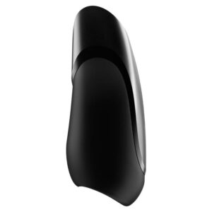 Satisfyer Men-Men Vibration+ Negru-Silicon, Reincarcabil, App, USB - imagine 5