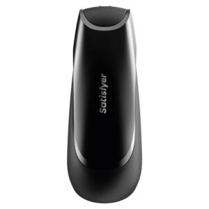 Satisfyer Men-Men Vibration+ Negru-Silicon, Reincarcabil, App, USB - imagine 3