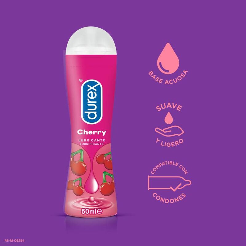 Durex Lubes-Play Cherry Gel Aromat Cireșe 50 ml 2 img 134958 a5752e3a67db5edbd85745cfd1598324 1