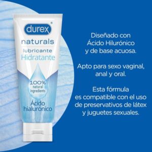Durex Lubes-Naturals Gel Hidratant Intim 100 ml 6 Durex Lubes-Naturals Gel Hidratant Intim 100 ml - imagine 3