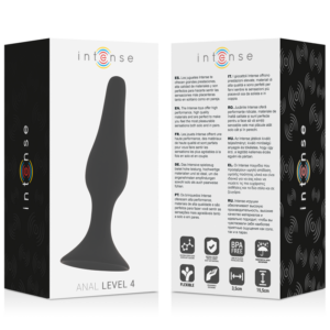 Intense Anal Toys-Anal Level 4 15.5CM Negru-Silicon 8 Intense Anal Toys-Anal Level 4 15.5CM Negru-Silicon - imagine 4