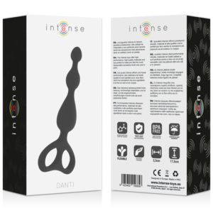 Intense Anal Toys-Danti Anal Negru-Silicon 12 Intense Anal Toys-Danti Anal Negru-Silicon - imagine 6