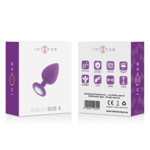 Intense Anal Toys-Shelki S Plug Anal Lilac-Silicon, Waterproof 11 Intense Anal Toys-Shelki S Plug Anal Lilac-Silicon, Waterproof - imagine 5