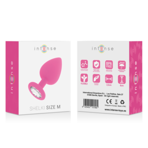 Intense Anal Toys-Shelki M Anal Plug Fuchsia-Silicon, Waterproof 12 Intense Anal Toys-Shelki M Anal Plug Fuchsia-Silicon, Waterproof - imagine 6