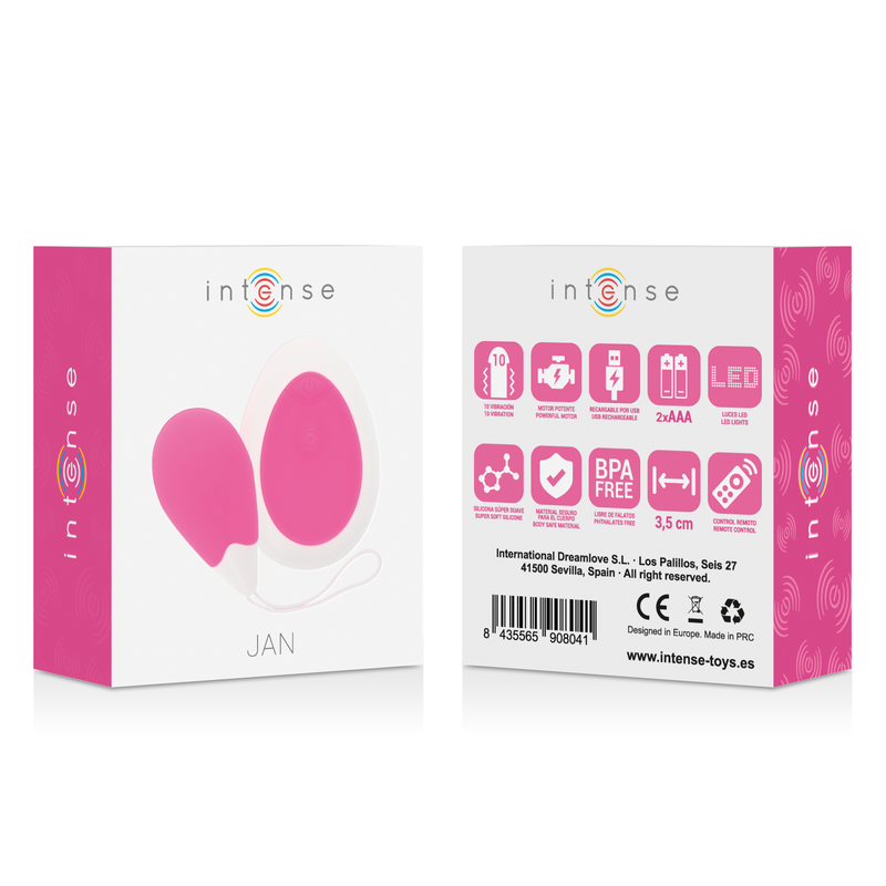 Intense Remote Control-Jan Ou Vibrator cu Telecomandă 2 img 135259 ae33316117315a7621cf087b26eae970 1