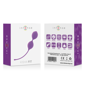 Intense Health Kegel-Kisha Fit Silicone Kegel Lilac - imagine 3
