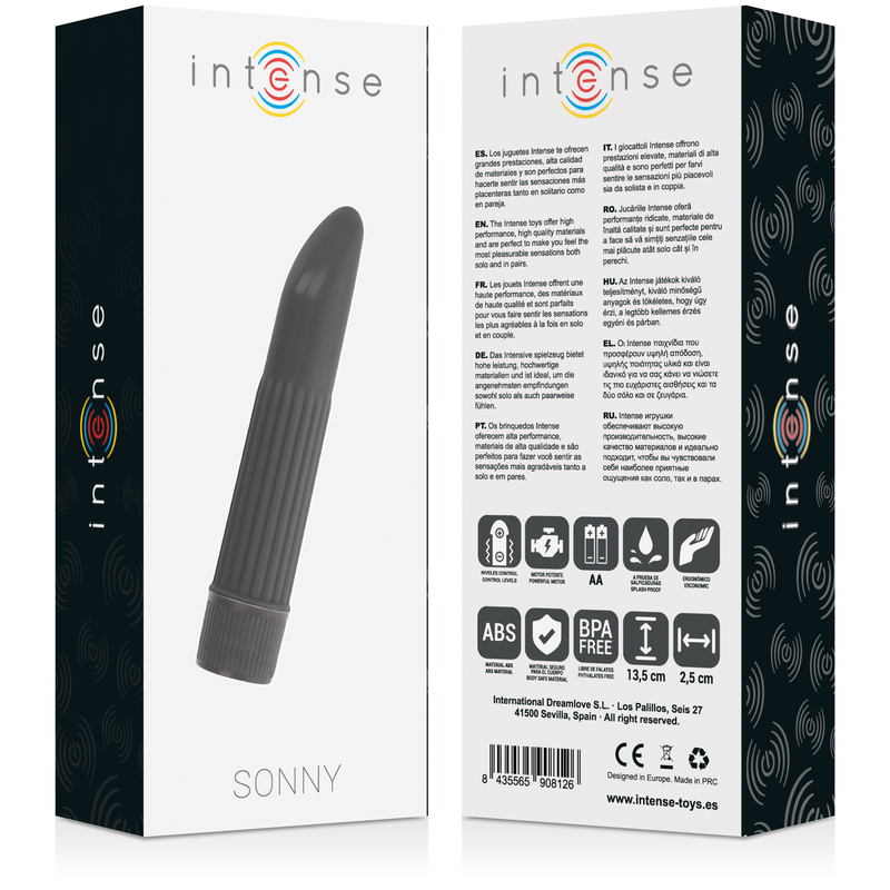 Intense Fun Toys-Sonny Black Vibrator-ABS, Silentios 4 img 135269 3d4cabf5267bba8335620546b8d10cb5 1