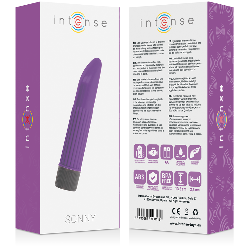 Intense Fun Toys-Sonny Lilac Vibrator-ABS, Silentios 2 img 135271 b7a308e207e87b960ffec3a8f756693c 1