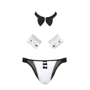 Passion-036 Slip Alfred Negru/, S/M/L/XL 10 Passion-036 Slip Alfred Negru/, S/M/L/XL - imagine 5