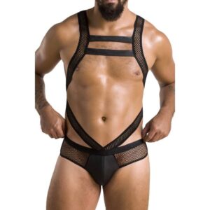 Passion-045 Body Victor Black S/M, L/XL 9 Passion-045 Body Victor Black S/M, L/XL - imagine 3