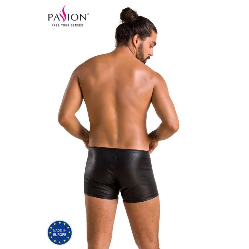 Passion-049 Short Negru Mat/, S/M/L/XL-Piele Ecologica 1 img 135928 5ae725880d5f14f01cdcabeab9815d56 1