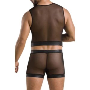 Passion-053 Set William Black/, S/M/L/XL-Poliuretan - imagine 4
