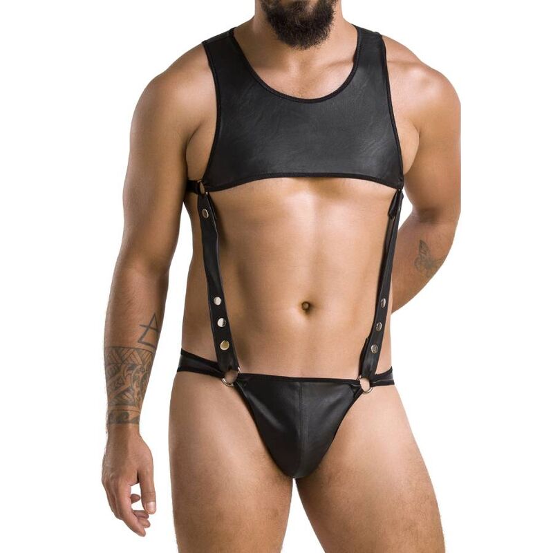 Passion-056 Body Adam Negru/, S/M/L/XL 2 img 136019 a5a0b52f539e455ba0b52df2a086b679 1