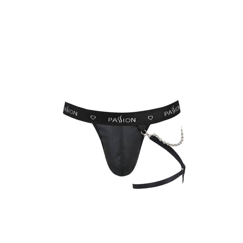 Passion-058 Tanga Bill Negru/, S/M/L/XL-Poliuretan 4 img 136045 616d83f81d94d7666135234266972202 1