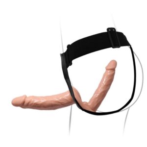 Baile Harness Collection-Ultra Passionate Dildo Dublu cu Ham-TPR - imagine 3