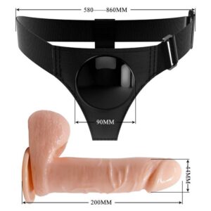 Harness Collection-Chilot Harness Universal cu Dildo Tom 20 cm 17 Harness Collection-Chilot Harness Universal cu Dildo Tom 20 cm - imagine 7