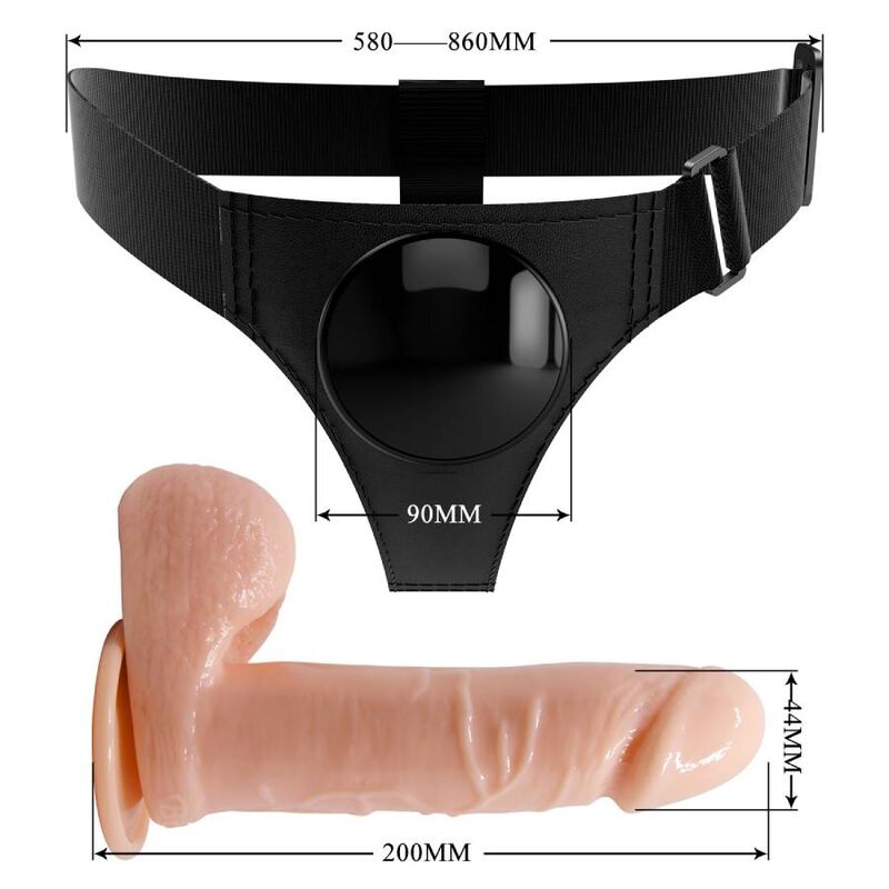 Harness Collection-Chilot Harness Universal cu Dildo Tom 20 cm 7 img 136426 14899165ec9557ece3d81a748873c328 1