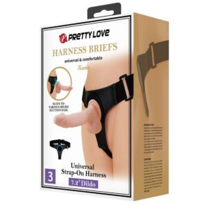 Harness Collection-Centură Harness Universal cu Dildo Kevin 19 - imagine 7