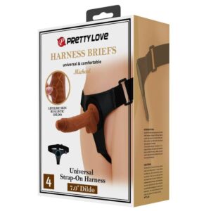Harness Collection-Chiloti Ham Universal cu Dildo Micheal 20 cm - imagine 5