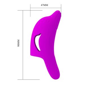 Fun Toys-Delphini Powerful Purple Stimulator de Degete-Silicon 20 Fun Toys-Delphini Powerful Purple Stimulator de Degete-Silicon - imagine 10