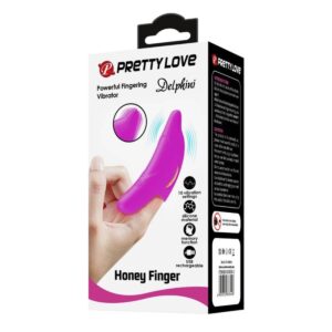 Fun Toys-Delphini Powerful Purple Stimulator de Degete-Silicon 12 Fun Toys-Delphini Powerful Purple Stimulator de Degete-Silicon - imagine 2