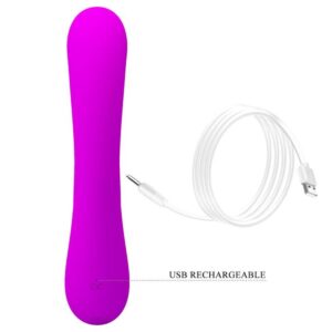 High Tech-Sincere Silicon Vibrator Clitoral cu Sucțiune, Mov-10 12 High Tech-Sincere Silicon Vibrator Clitoral cu Sucțiune, Mov-10 - imagine 3