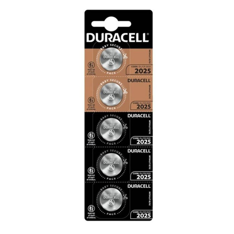 Duracell-Baterie Buton Litiu CR2025 3V - 5 Unități 1 img 137009 b9553957f58bd7b9fbc6265cf72ed0d7 1