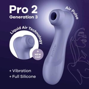 Satisfyer Pro 2 Generația 3 Liquid Air Technology-Wine Red 9 Satisfyer Pro 2 Generația 3 Liquid Air Technology-Wine Red - imagine 3