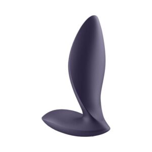 Satisfyer Plugs-Power Plug Purple-Silicon, 12 Trepte, Reincarcabil 13 Satisfyer Plugs-Power Plug Purple-Silicon, 12 Trepte, Reincarcabil - imagine 6