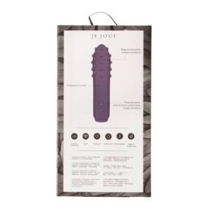 Je Joue-Duet Bullet Lilac, Lila/Mov/Violet-Silicon, 5 Trepte 10 Je Joue-Duet Bullet Lilac, Lila/Mov/Violet-Silicon, 5 Trepte - imagine 4