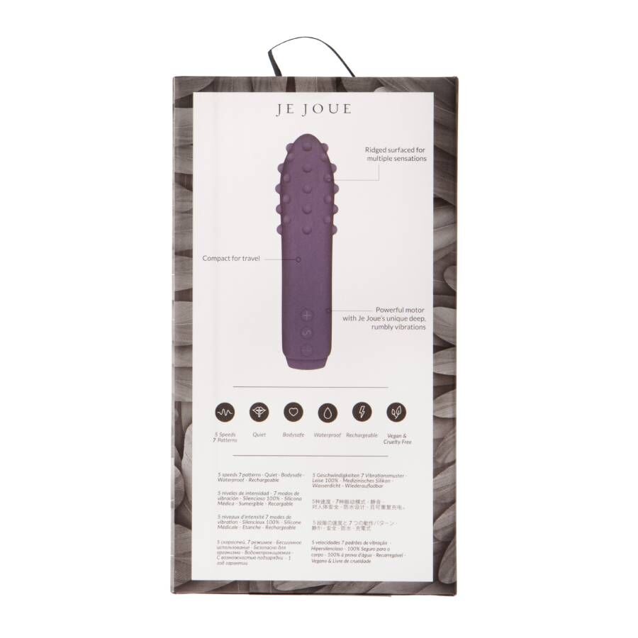 Je Joue-Duet Bullet Lilac, Lila/Mov/Violet-Silicon, 5 Trepte 3 img 137725 ef50c16c458be2b7698a2a5790d65356 1