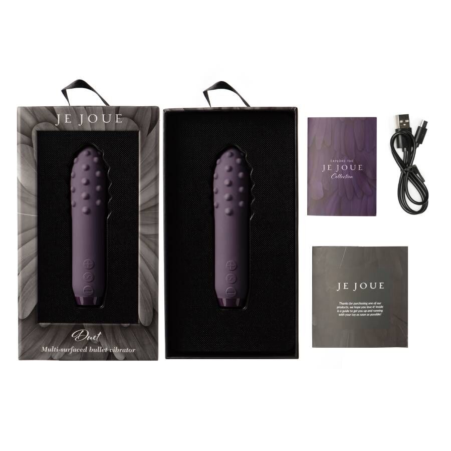 Je Joue-Duet Bullet Lilac, Lila/Mov/Violet-Silicon, 5 Trepte 1 img 137727 381233ee8b8e6dd558bb948b85347429 1