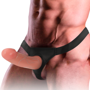 Intense For Him-Centură Tubulară cu Dildo 16 X 3 cm - imagine 8