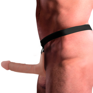 Intense For Him-Ham Tubular cu Dildo din Silicon 16 X 3.5 cm - imagine 4