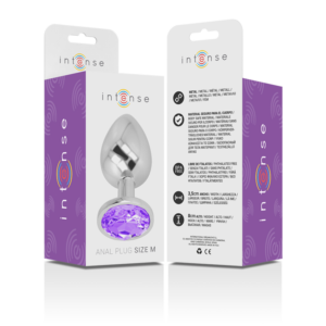 Intense Anal Toys-Plug Anal Metalic din Aluminiu cu Cristal-Violet, Mărime M 11 Intense Anal Toys-Plug Anal Metalic din Aluminiu cu Cristal-Violet, Mărime M - imagine 5