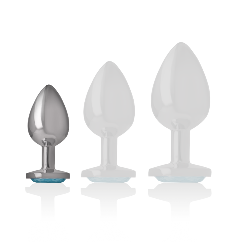 Intense Anal Toys-Plug Anal Metalic cu Cristal Albastru, Mărime S 3 img 138022 b0ddb102c3139a68f1c63e5e8da74f93 1