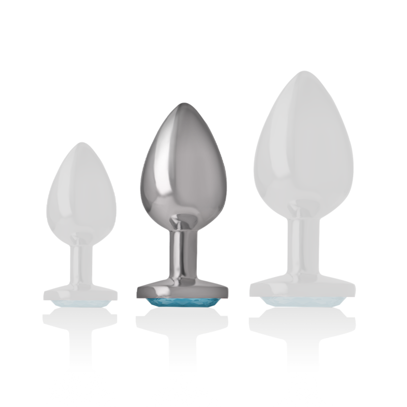Intense Anal Toys-Plug Anal Metalic din Aluminiu cu Piatră 3 img 138028 a06b8e712dd92d500f5ea1b3d7441aae 1