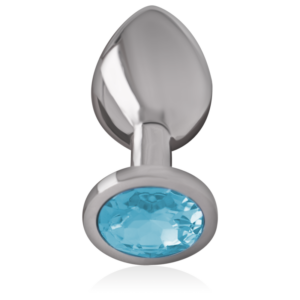 Intense Anal Toys-Plug Anal din Metal cu Cristal Albastru 12 Intense Anal Toys-Plug Anal din Metal cu Cristal Albastru - imagine 6