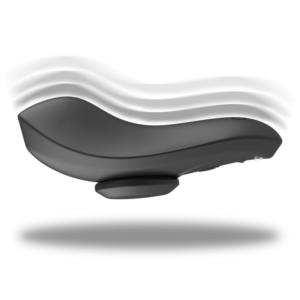 Black&silver-Preston Vibrator Reîncărcabil din Silicon - imagine 4