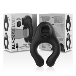 Black&silver-Inel Vibrator din Silicon, 3 Motoare, Reîncărcabil 14 Black&silver-Inel Vibrator din Silicon, 3 Motoare, Reîncărcabil - imagine 7