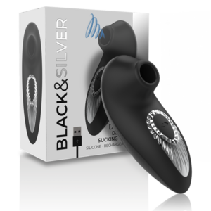 Black&silver-Drake Deluxe Stimulator de Sucțiune Reîncărcabil 12 Black&silver-Drake Deluxe Stimulator de Sucțiune Reîncărcabil - imagine 6