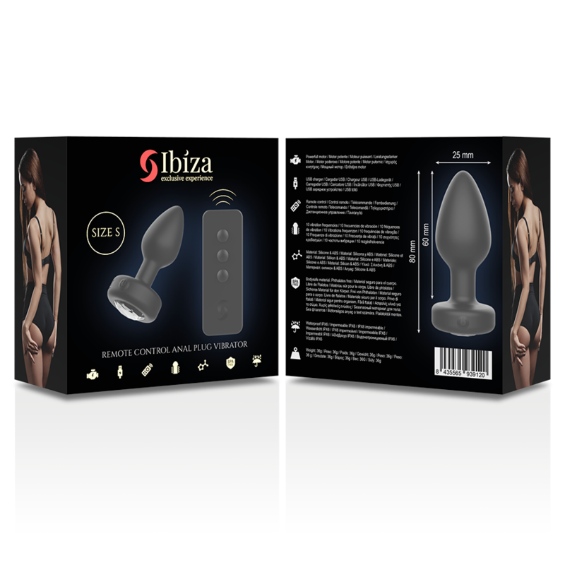 Ibiza Technology-Plug Anal cu Mărime S-Silicon, 10 3 img 138248 68ceb7c1d61d3b600170b4557ddae171 1