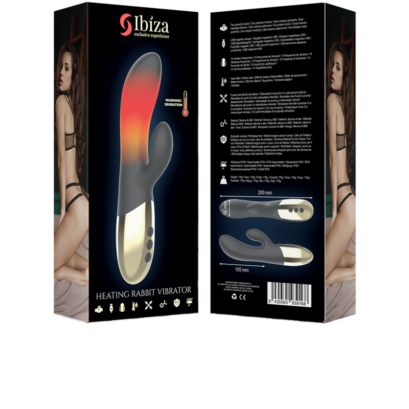 Ibiza Technology-Rabbit Vibrator Încălzitor-Silicon, 10 Trepte 10 img 138278 38d3c081c18f4fdda447b353b6381ffb 1