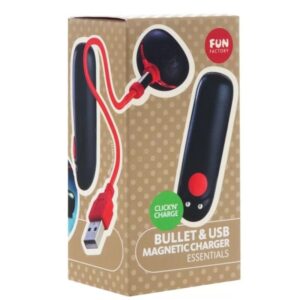 Fun Factory-Bullet Black Vibrator Mini Negru-Silicon, 5 Trepte 6 Fun Factory-Bullet Black Vibrator Mini Negru-Silicon, 5 Trepte - imagine 3
