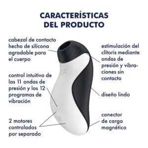 Satisfyer Air Pulse-Orca Air Pulse Stimulator + 12 Satisfyer Air Pulse-Orca Air Pulse Stimulator + - imagine 5