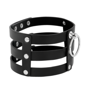 Coquette Accessories-Coquette Chic Desire Choker Piele Vegană 12 Coquette Accessories-Coquette Chic Desire Choker Piele Vegană - imagine 5